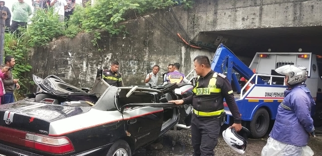 Polres Karawang Gelar Pres Realese Kecelakaan Maut di Jembatan Tanggul Rawagabus