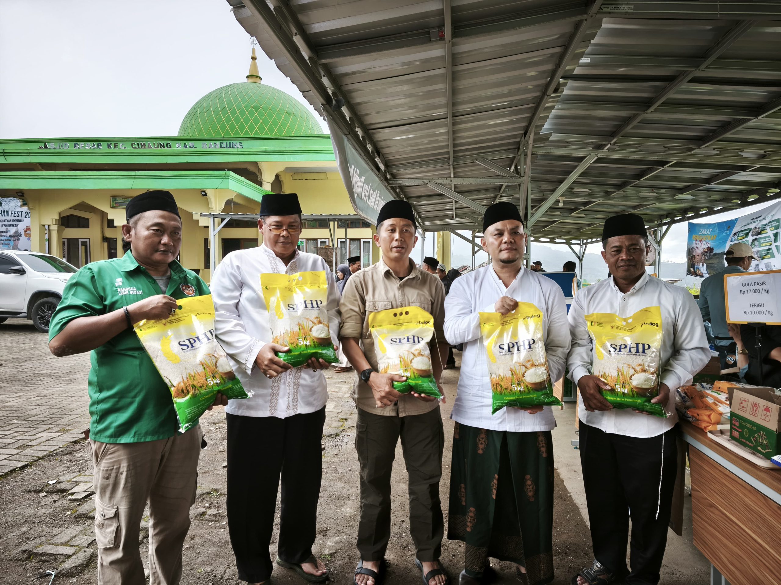 Asep Syamsudin Apresiasi Gerakan Pangan Murah di Cimaung, Bantu Warga dengan Subsidi Kupon Belanja