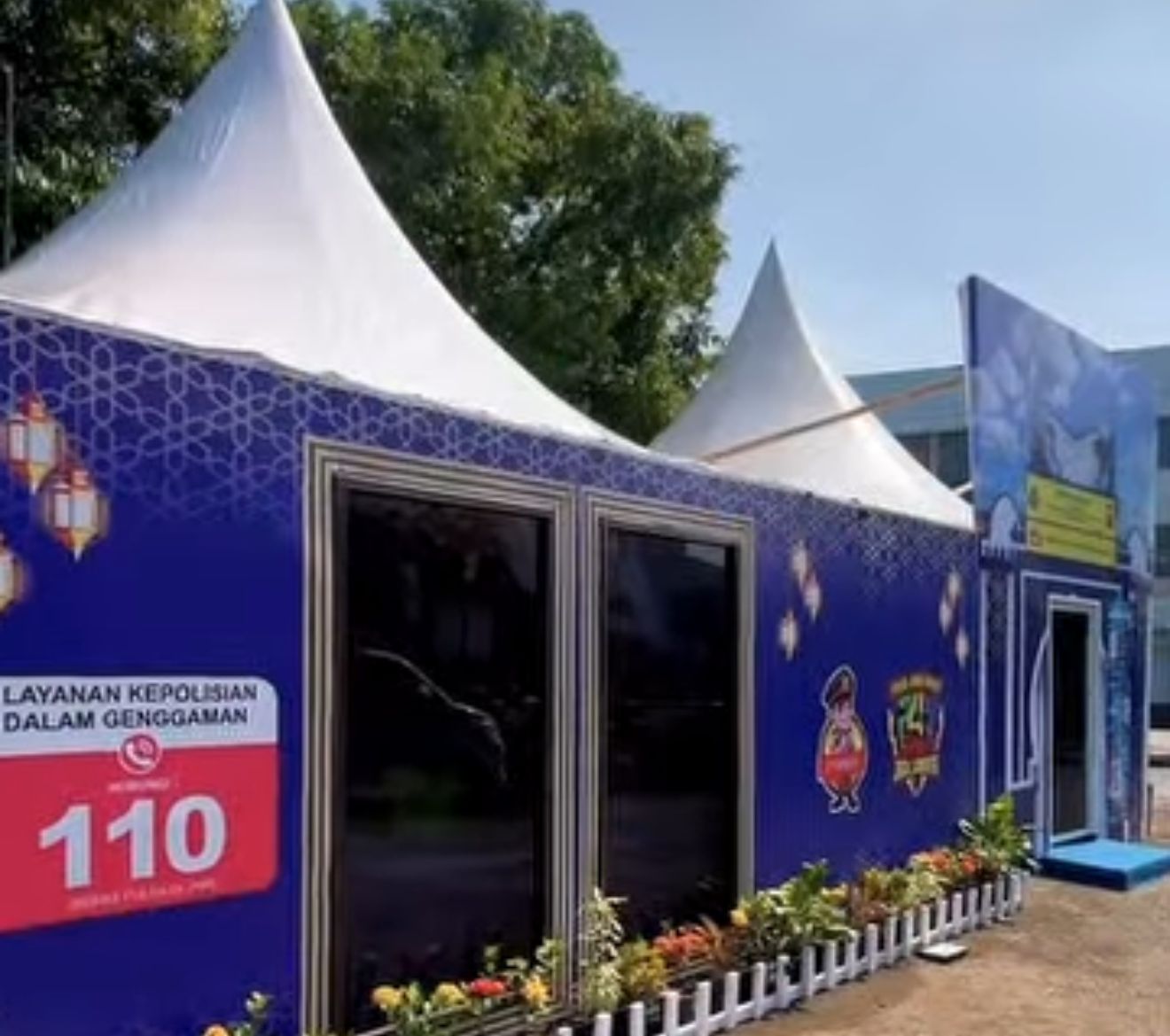 Polres Karawang Hadirkan Pos Tematik Bernuansa Kearifan Lokal di Ops Ketupat Lodaya 2026, Dukung Arus Mudik dan Balik