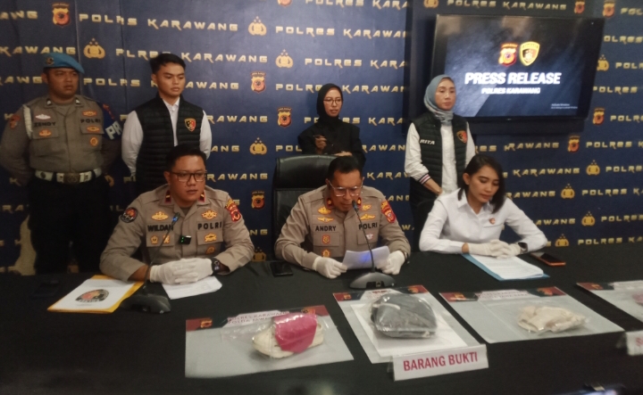 Pria di Karawang Cekik Pacar Hingga Tewas, Mayat Dibuang di Kawasan KJIE ‎