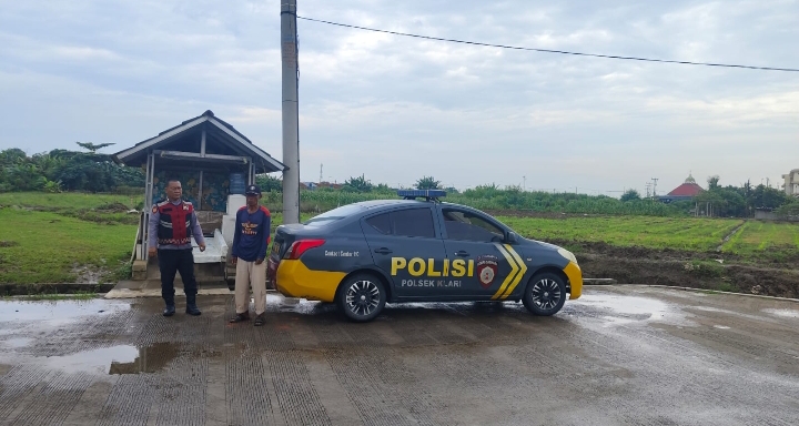 Personil Polsek Klari ajak Kerjasama warga Perumahan Jaga Kamtibmas