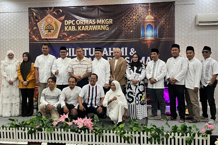Ormas DPC MKGR Karawang Gelar Buka Puasa Bersama Ojol dan Anak Yatim-Piatu