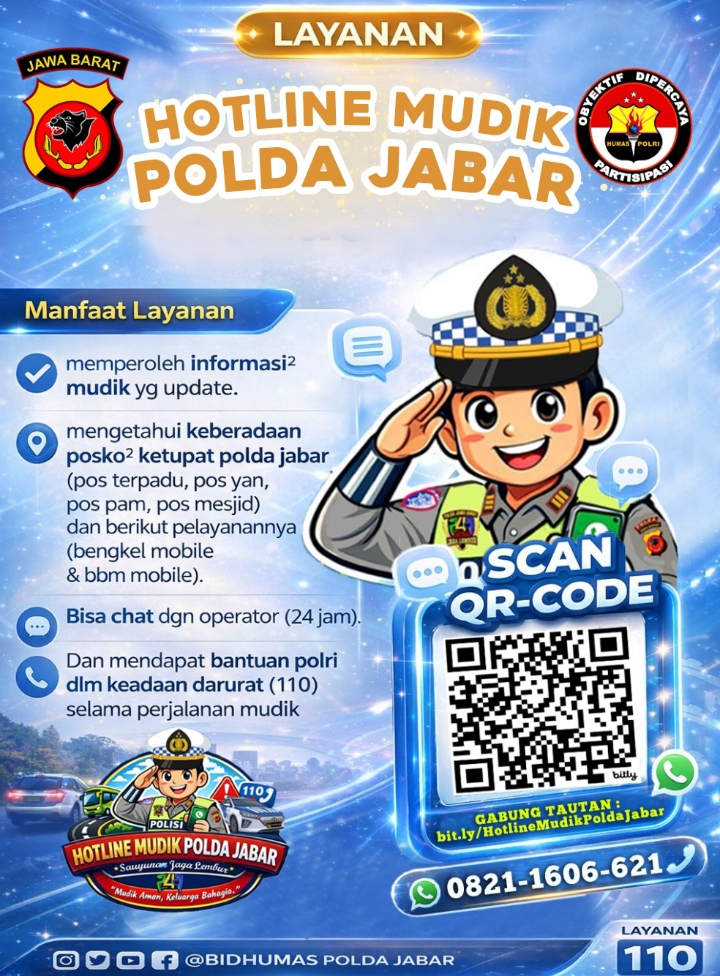 110 dalam Genggaman: Polda Jabar Perkuat Quick Response untuk Mudik Aman