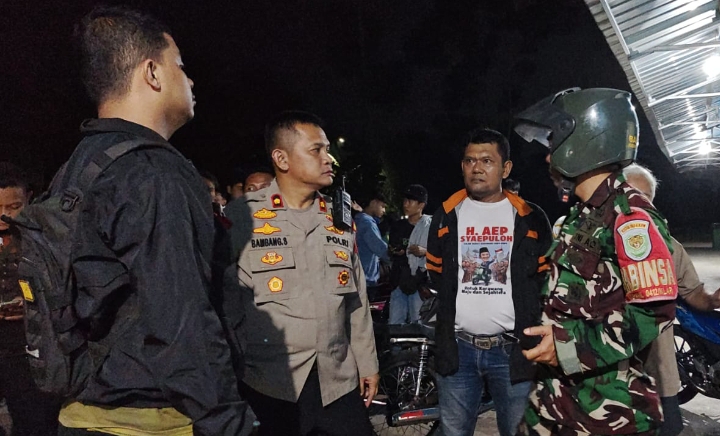Kapolsek Klari Pimpin Patroli KRYD Antisipasi Gukamtibmas Jelang Sahur