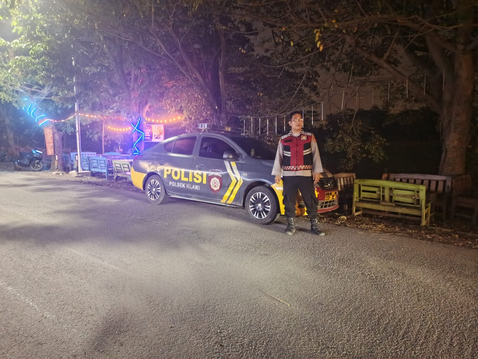 Polsek Klari Lakukan Patroli Malam Antisipasi 3C dan Tawuran di Wilayah Hukumnya ‎