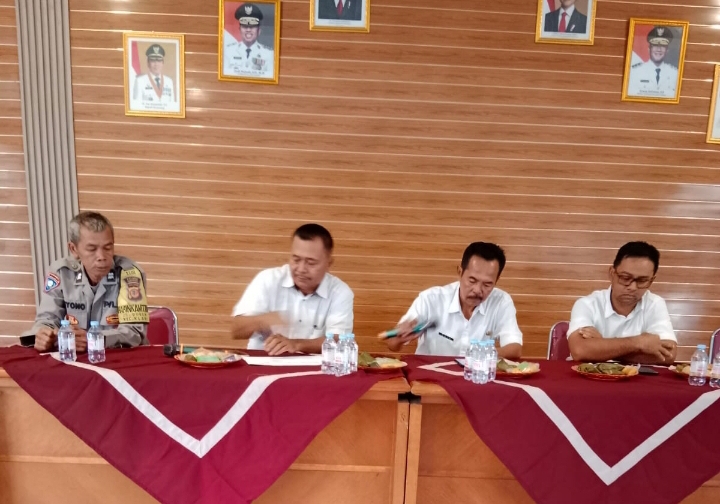 Sinergitas Tiga Pilar, Hadiri Rapat Minggon Desa Sekaligus Halal Bihalal Pasca Idulfitri 1447 H