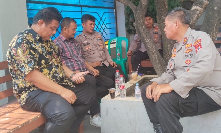 Polsek Klari Kembali Gelar Minggu Kasih di Gereja HKBP Sultan Mazmur