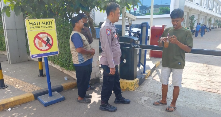 Bhabinkamtibmas Desa Belendung Ajak Warga Hindari Judol