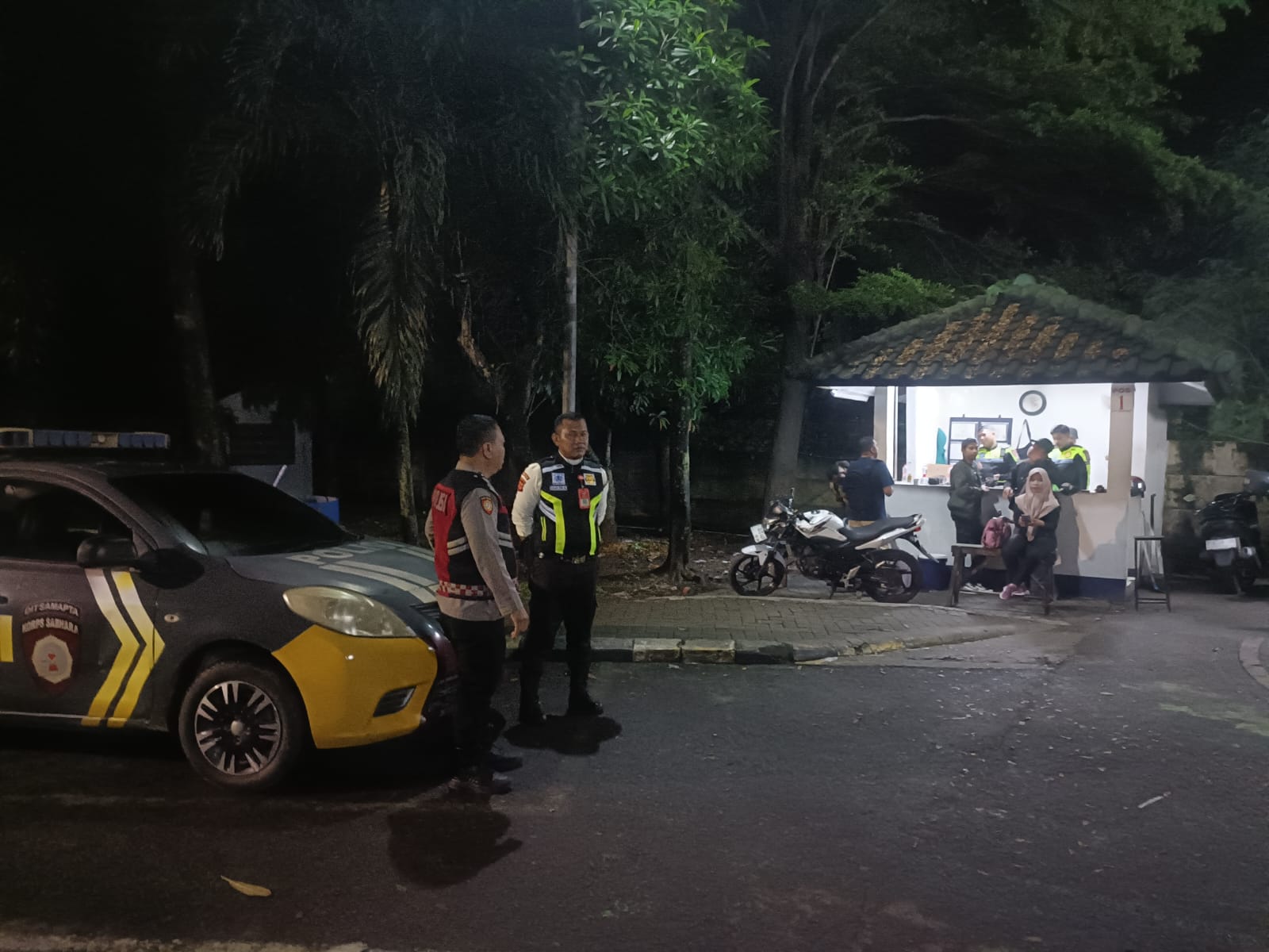 Ciptakan Situasi Aman Kondusif, Polsek Klari Patroli Sambangi PT. Chalbee