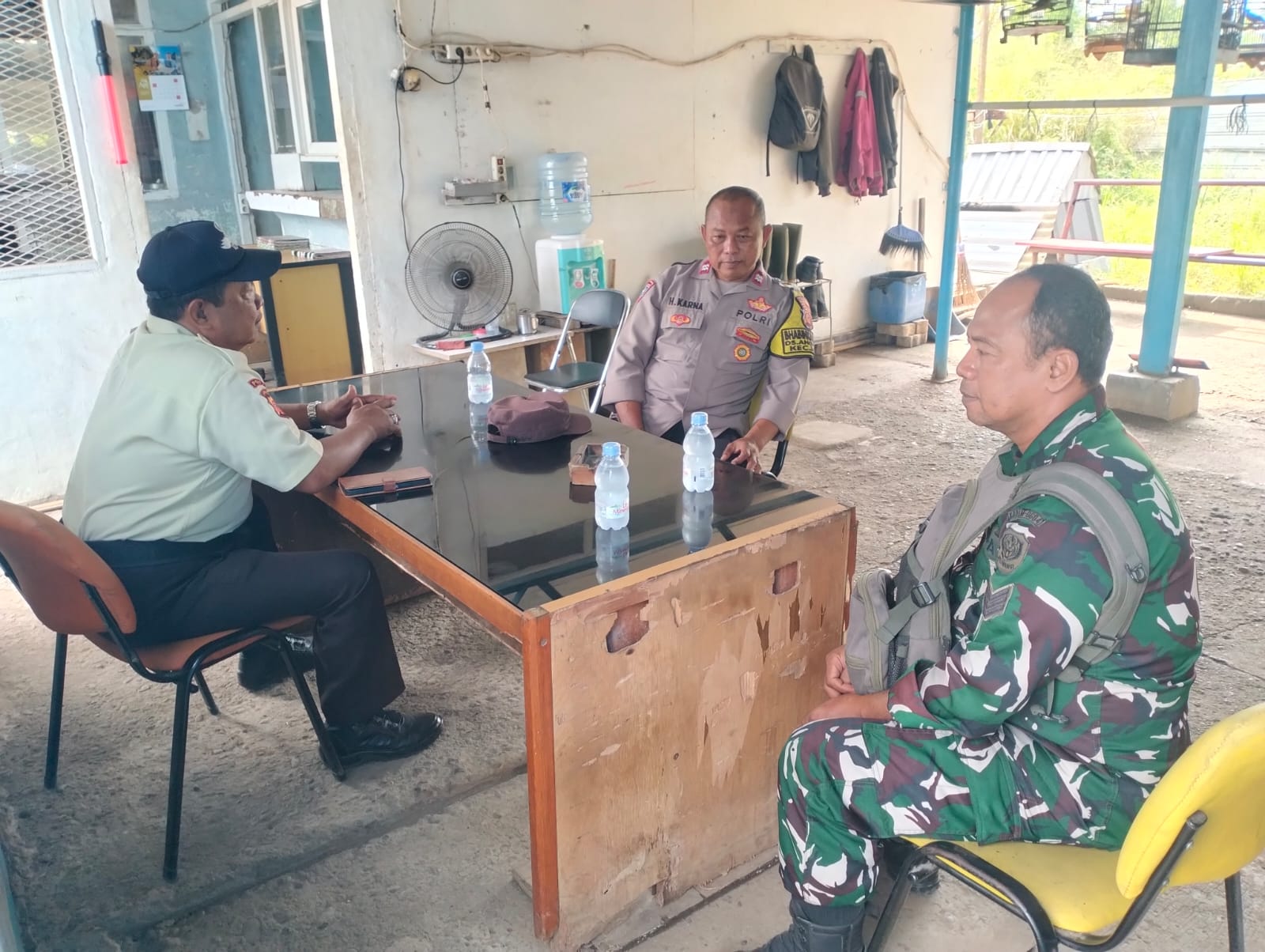 Sinergi TNI-POLRI Sambangi Security, Perkuat Pembinaan Pam Swakarsa