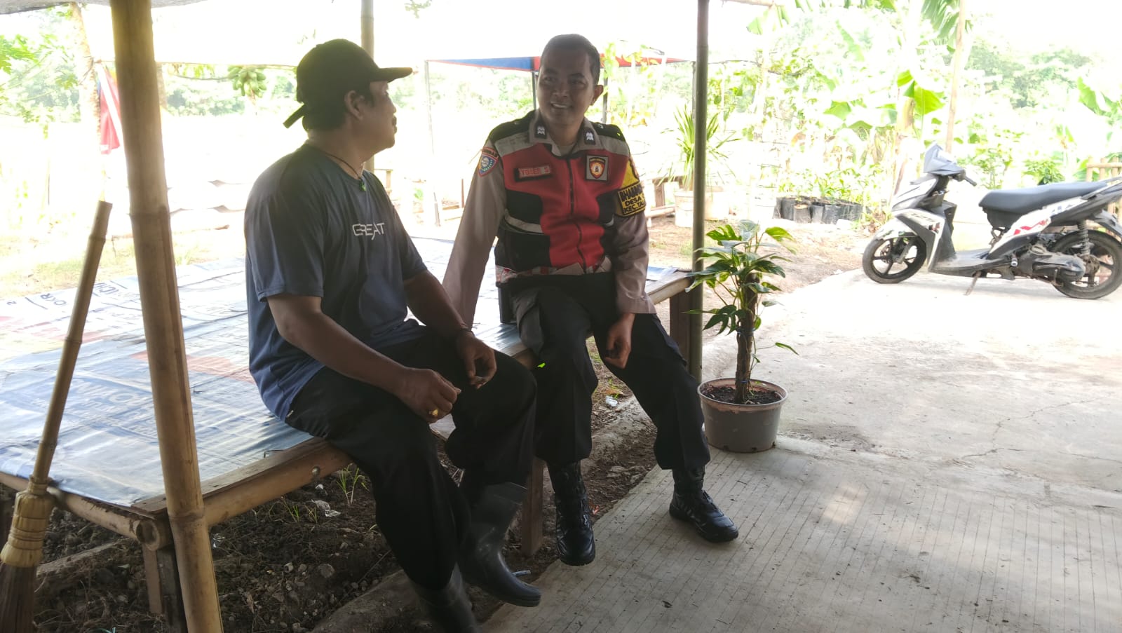 Bhabinkamtibmas Polsek Telagasari Himbau Warga Binaan Waspadai Potensi TPPO