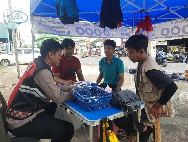 Cegah Penyebaran TPPO, Bhabinkamtibmas Polsek Telagasari Sebar Himbauan