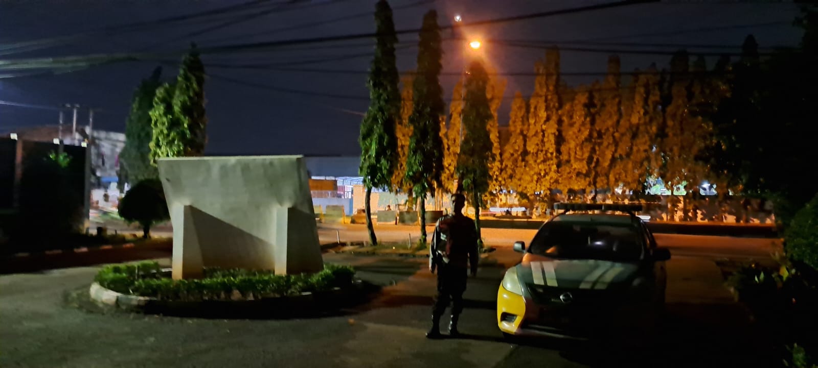Patroli Malam Polsek Klari Diperkuat, Polisi Jaga Kondusivitas Wilayah dan Antisipasi Gangguan Kamtibmas