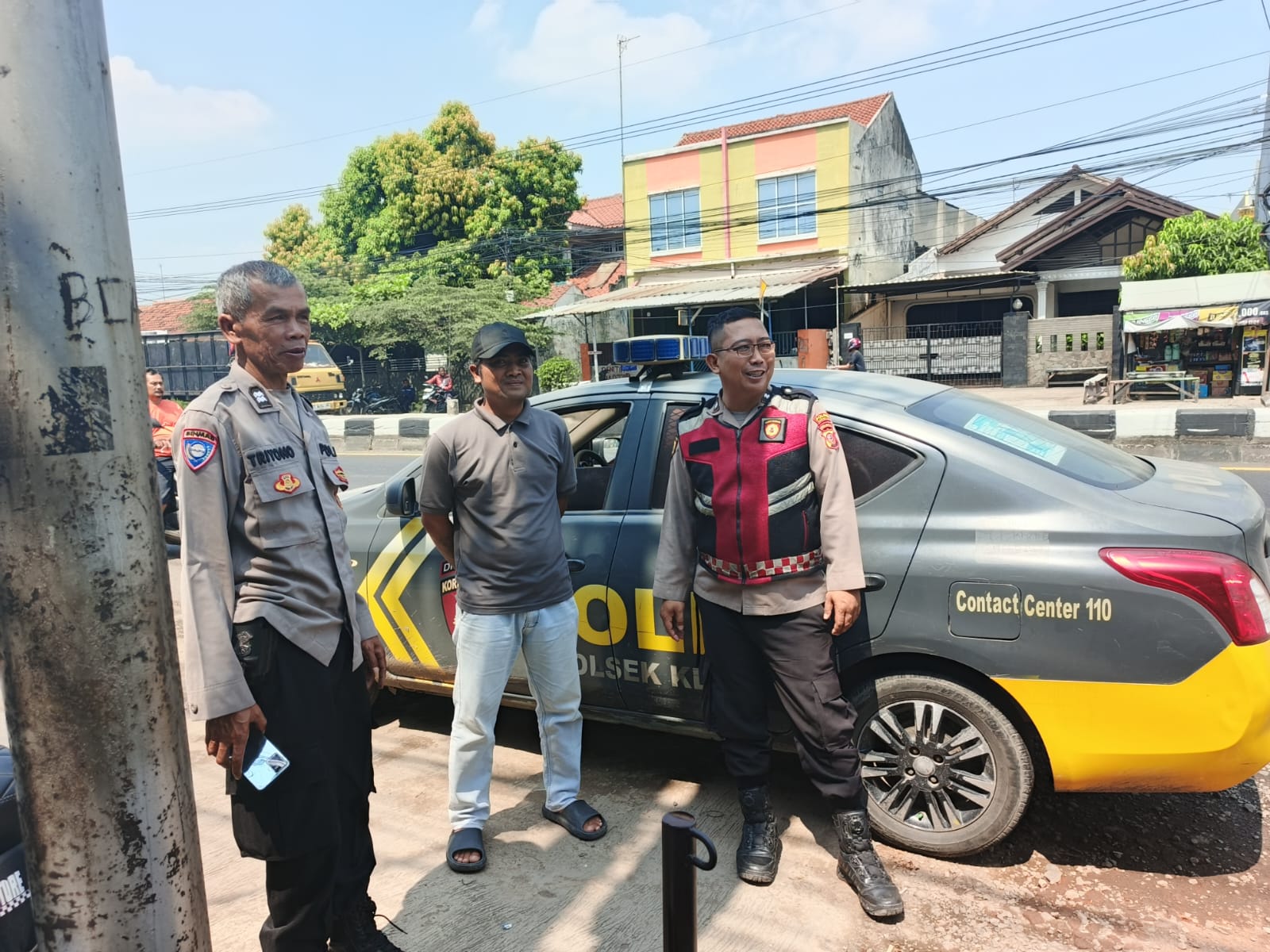 Polsek Klari Gelar Patroli, Pastikan Wilayah Aman Kondusif
