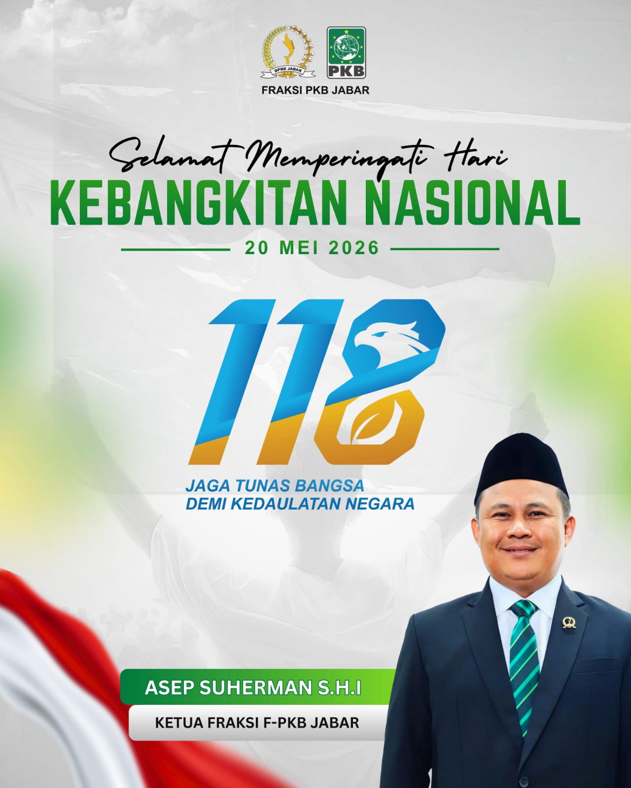 Asep Suherman Ajak Masyarakat Jaga Semangat Persatuan di Hari Kebangkitan Nasional 2026