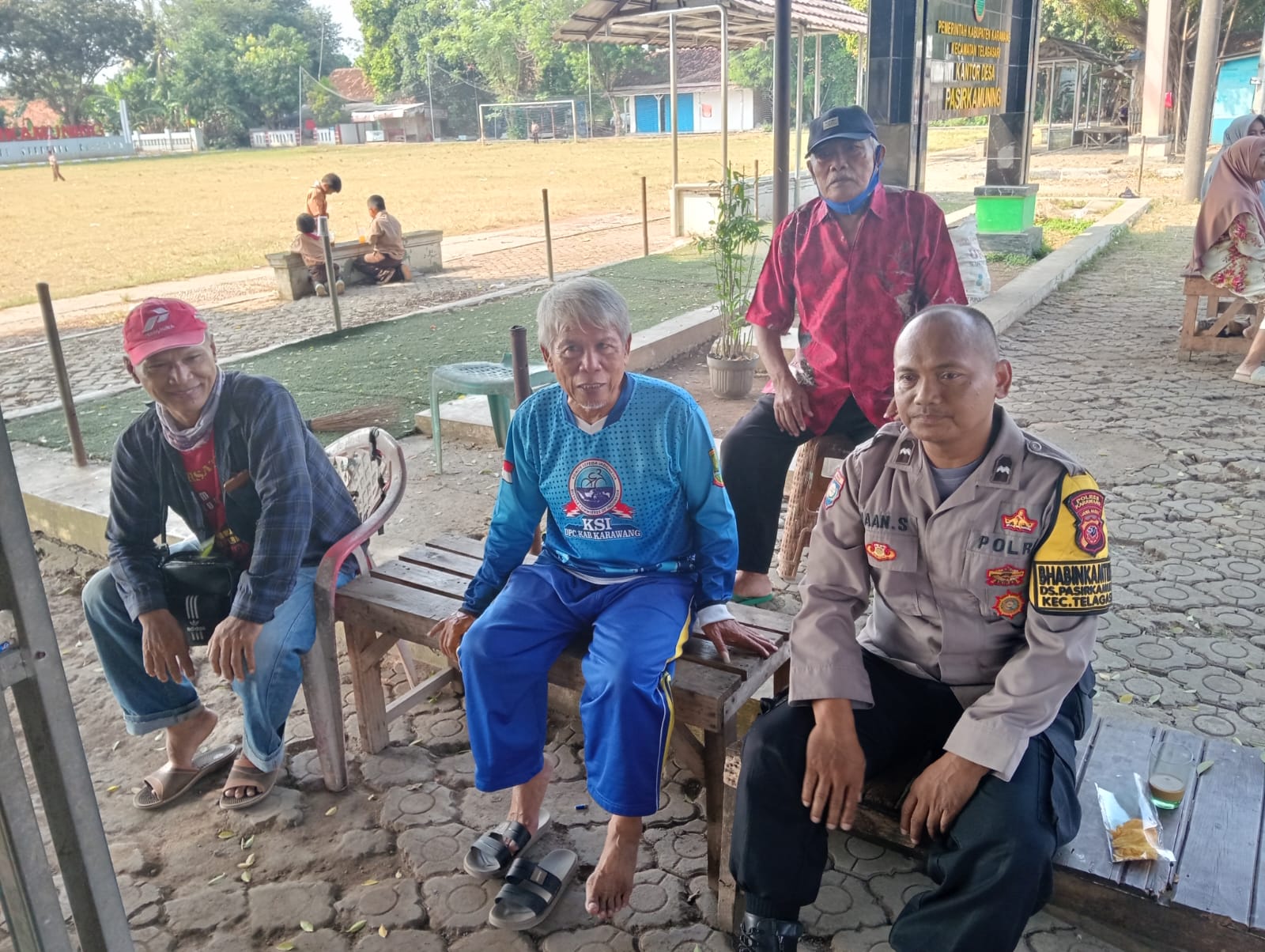 Bhabinkamtibmas Polsek Telagasari Cegah Kenakalan Remaja dan Berikan Penyuluhan