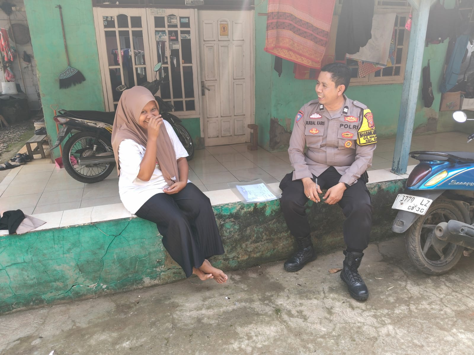 Bentuk Pendekatan Humanis, Bhabinkamtibmas Polsek Klari Tingkatkan Kesadaran Warga Binaan Terhadap TPPO