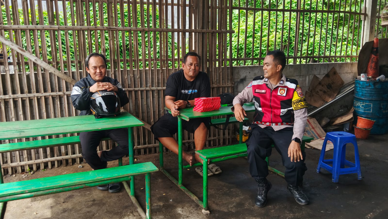 Bhabinkamtibmas Polsek Telagasari Sambangi Warga Binaan dan Sampaikan Himbauan TPPO