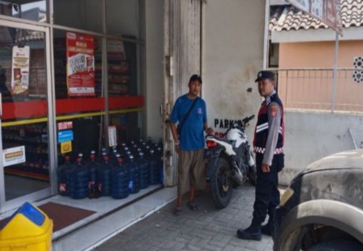 Prekat Polsek Banyusari Giat Patroli Jalan Raya Antisipasi Kejahatan