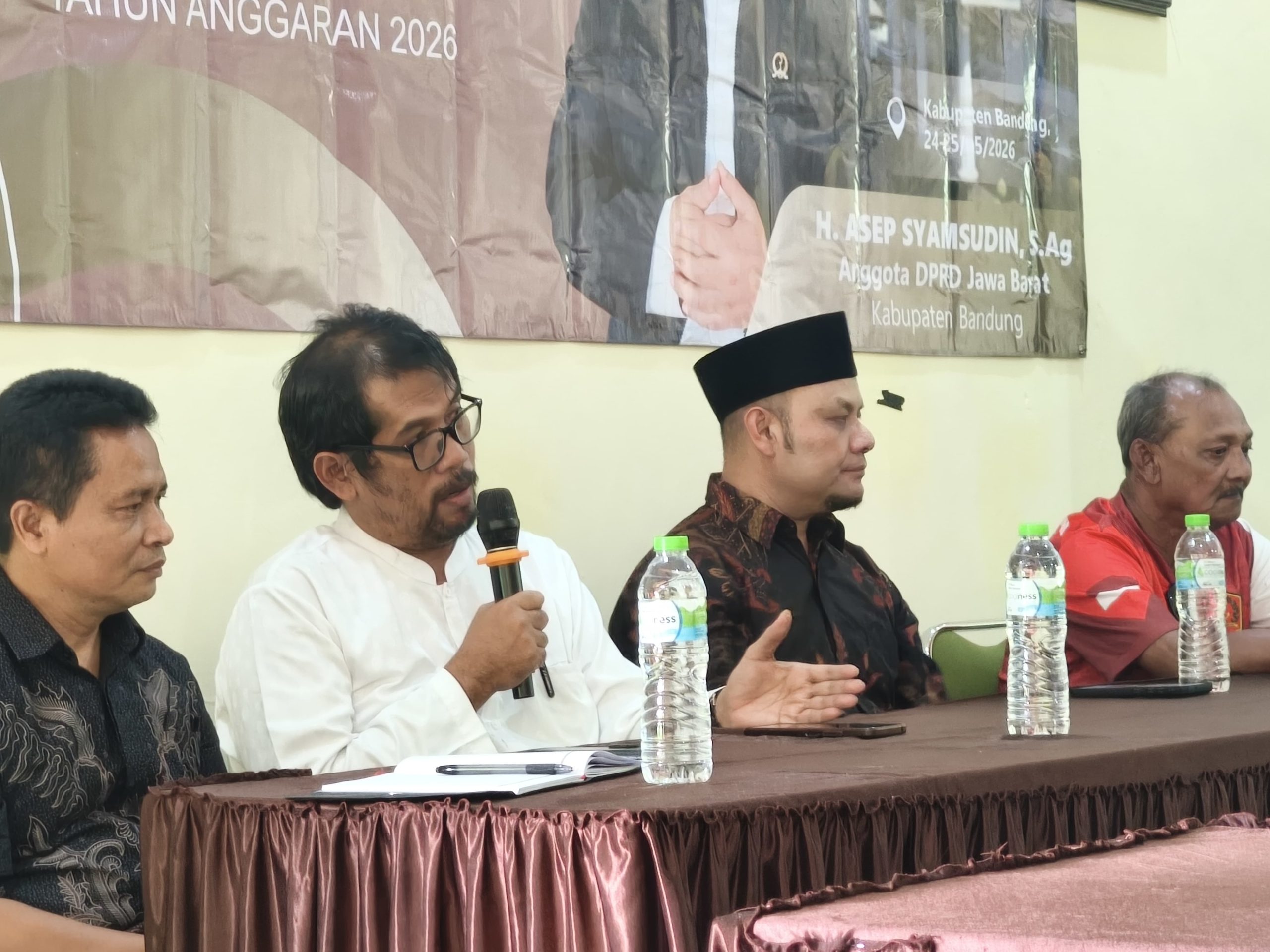 Asep Syamsudin Gelar Pengawasan Penyelenggaraan Pemerintahan Bersama Alumni IAILM Suryalaya