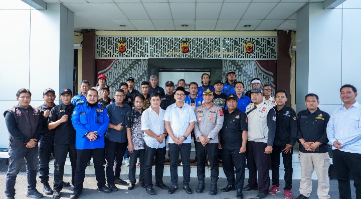 Sabuk Kamtibmas Berkolaborasi dengan Polres Karawang Siap Menjaga Kamtibmas di Wilayah Hukum Karawang