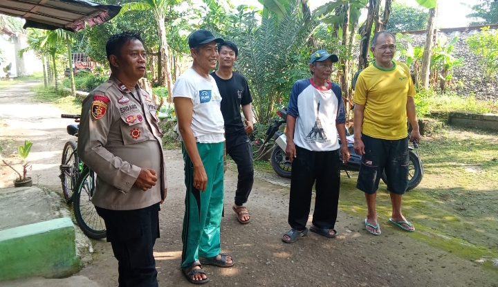 Bhabinkamtibmas Polsek Klari Imbau Orang Tua Awasi Pergaulan Anak