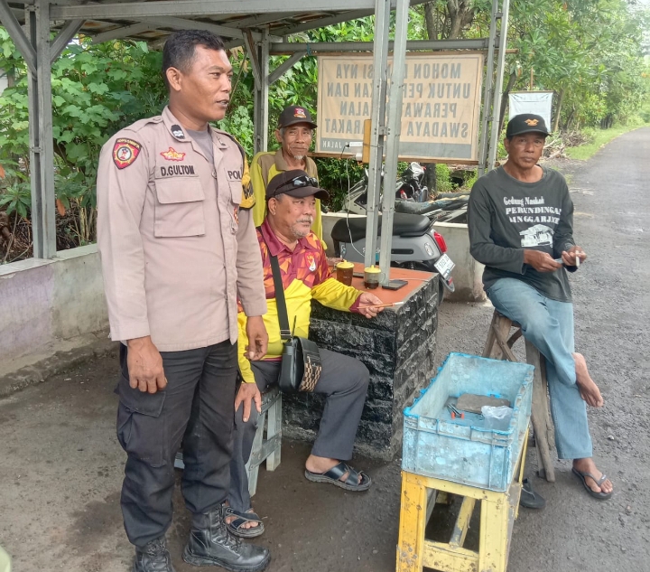 Bhabinkamtibmas Polsek Klari Berikan Imbauan Pencegahannya TPPO