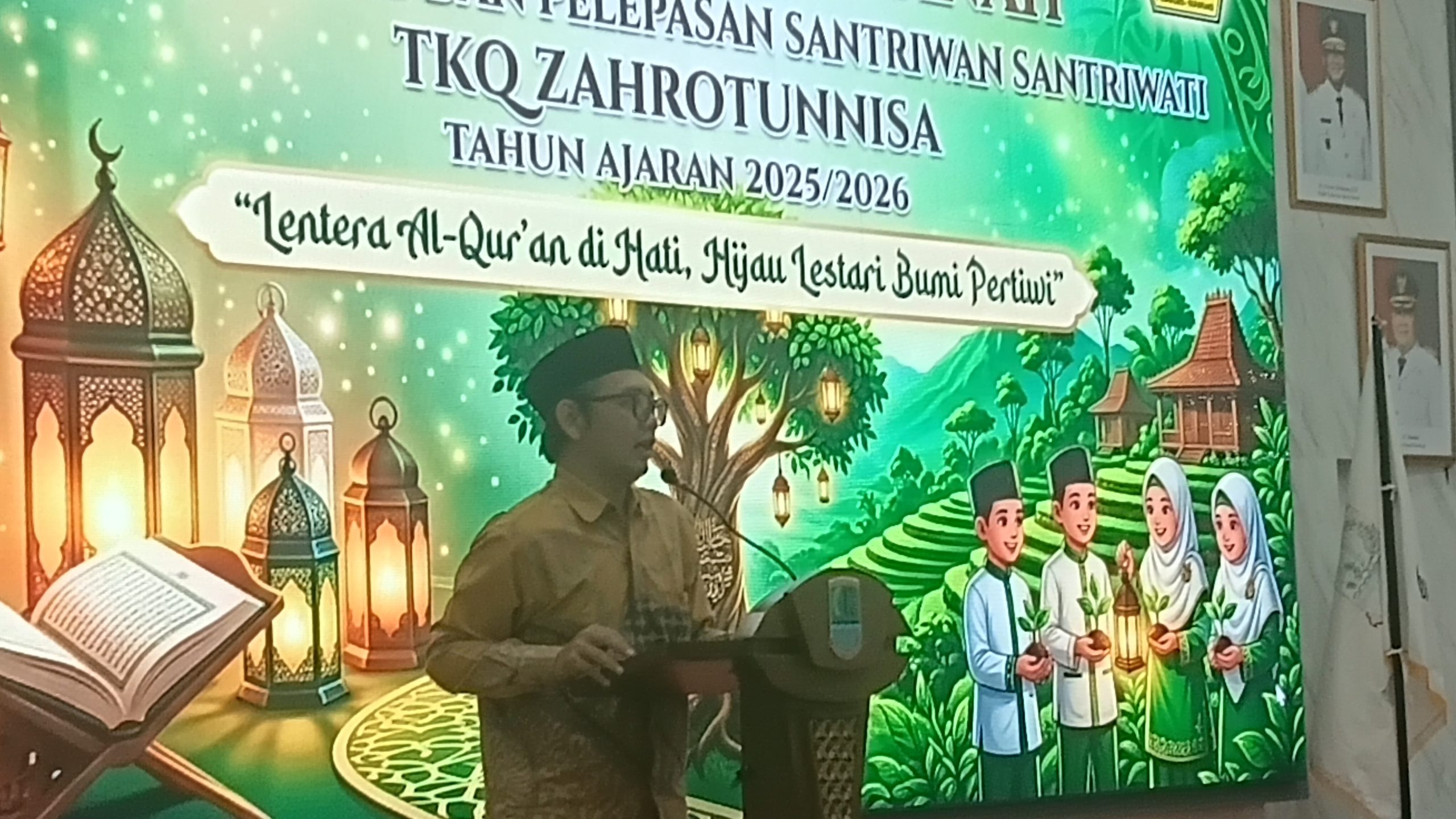 Haflah Akhirussanah TKQ Zahrotunnisa, Cetak Generasi Qurani Cinta Lingkungan