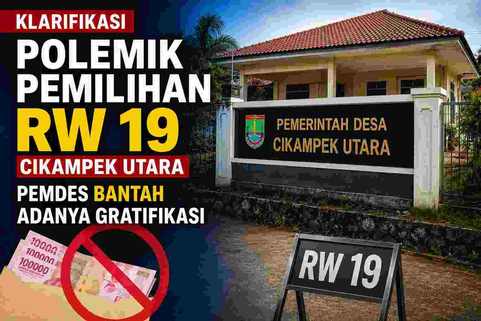 Klarifikasi Polemik Pemilihan RW 19 Cikampek Utara, Pemdes Bantah Adanya Gratifikasi