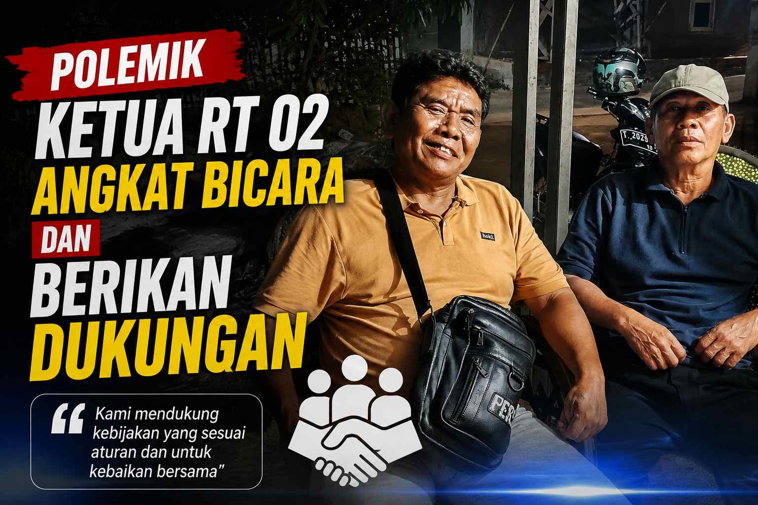 Polemik Penunjukan RW 19 Cikampek Utara, Ketua RT 02 Angkat Bicara dan Berikan Dukungan