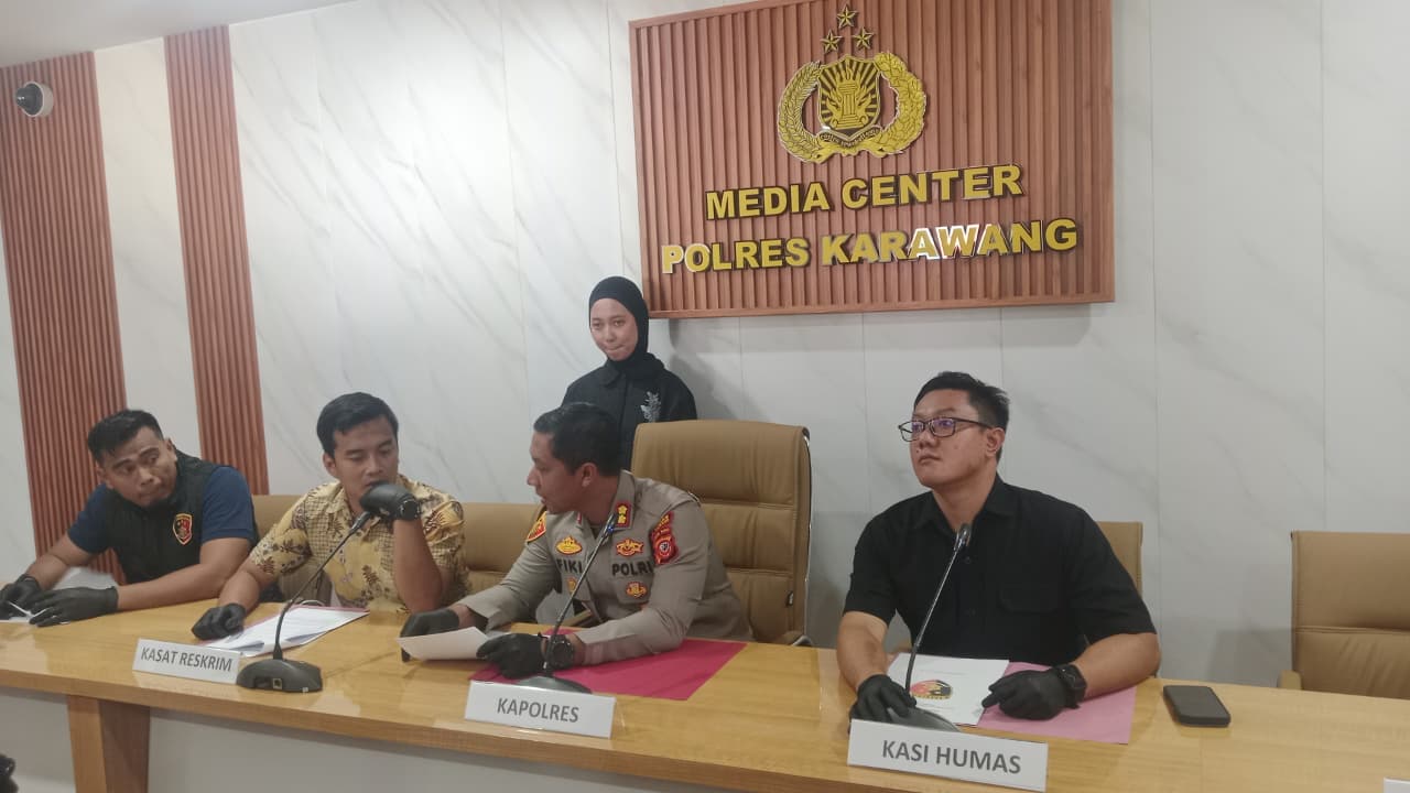 Gebuk Curanmor, Ops Jaran Lodaya 2026: Polres Karawang Amanakan 5 Pelaku dan 9 Motor