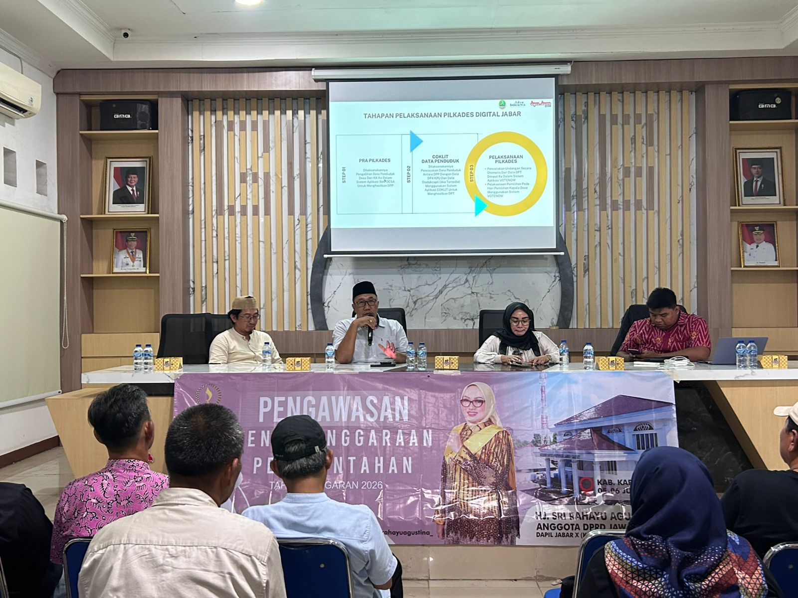 Gelar Pengawasan: Sri Rahayu Tekankan Pentingnya Pemahaman Pilkades Digital