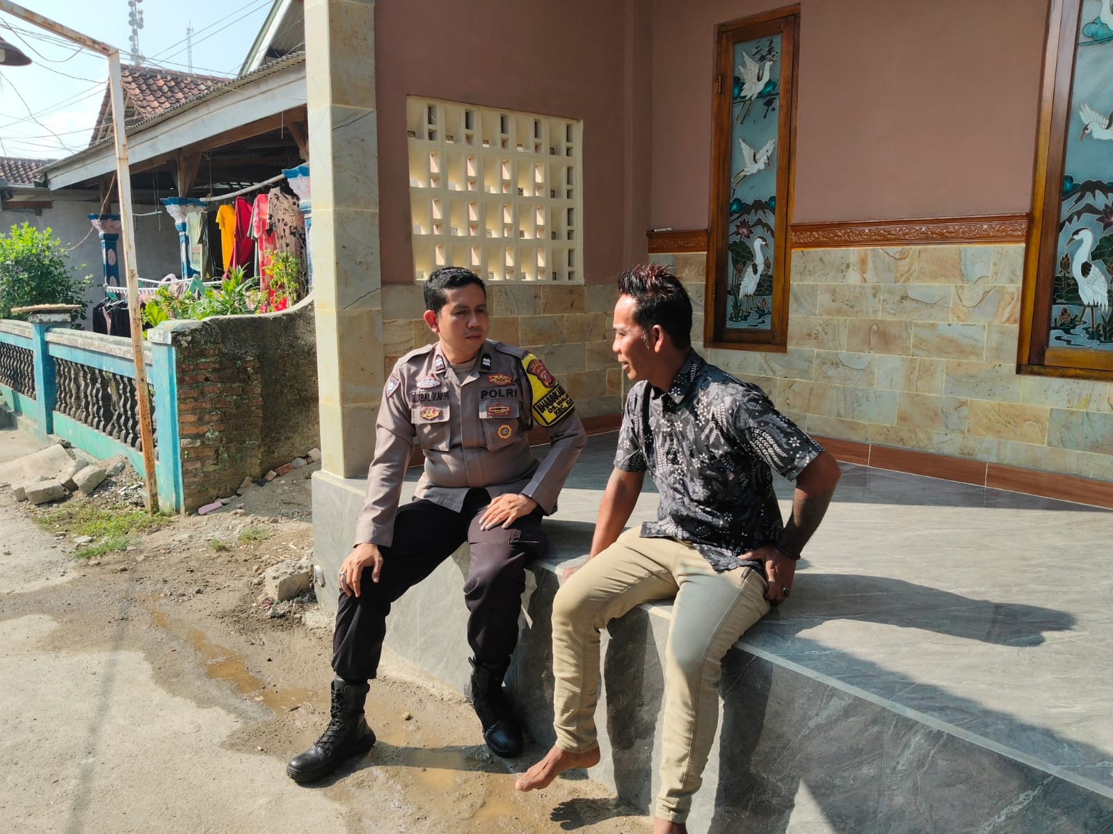 Tidak Mau Warganya Korban TPPO, Aiptu Ikbal Karis Sosialisasikan Pencegahannya