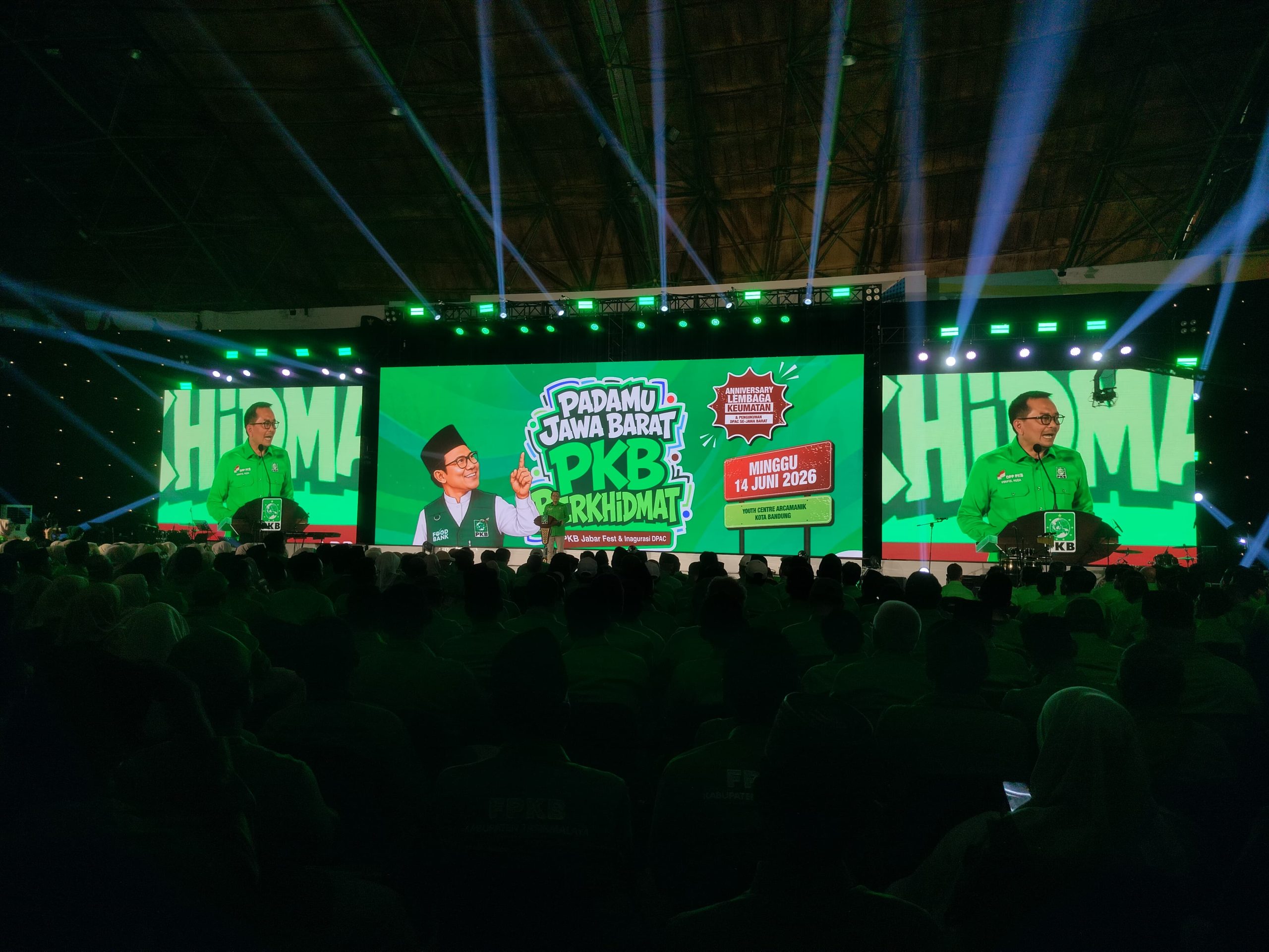 PKB Jabar Fest dan Inagurasi DPAC Digelar, Syaiful Huda: “Padamu Jawa Barat PKB Berkhidmat”