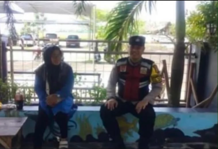 Kanit Sabhara Polsek Banyusari Melaksanakan Sosialisasikan Bahaya TPPO