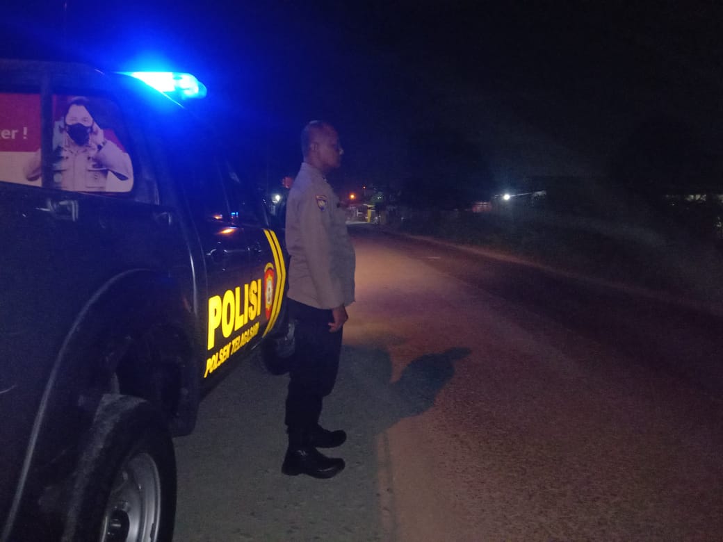 Patroli Polsek Telagasari Susuri Pastikan Lingkungan Kondusif dengan Galakan Patroli Malam