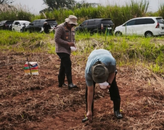 Bukti Nyata Satreskrim Polres Karawang Dukung Program Swasembada Pangan Nasional