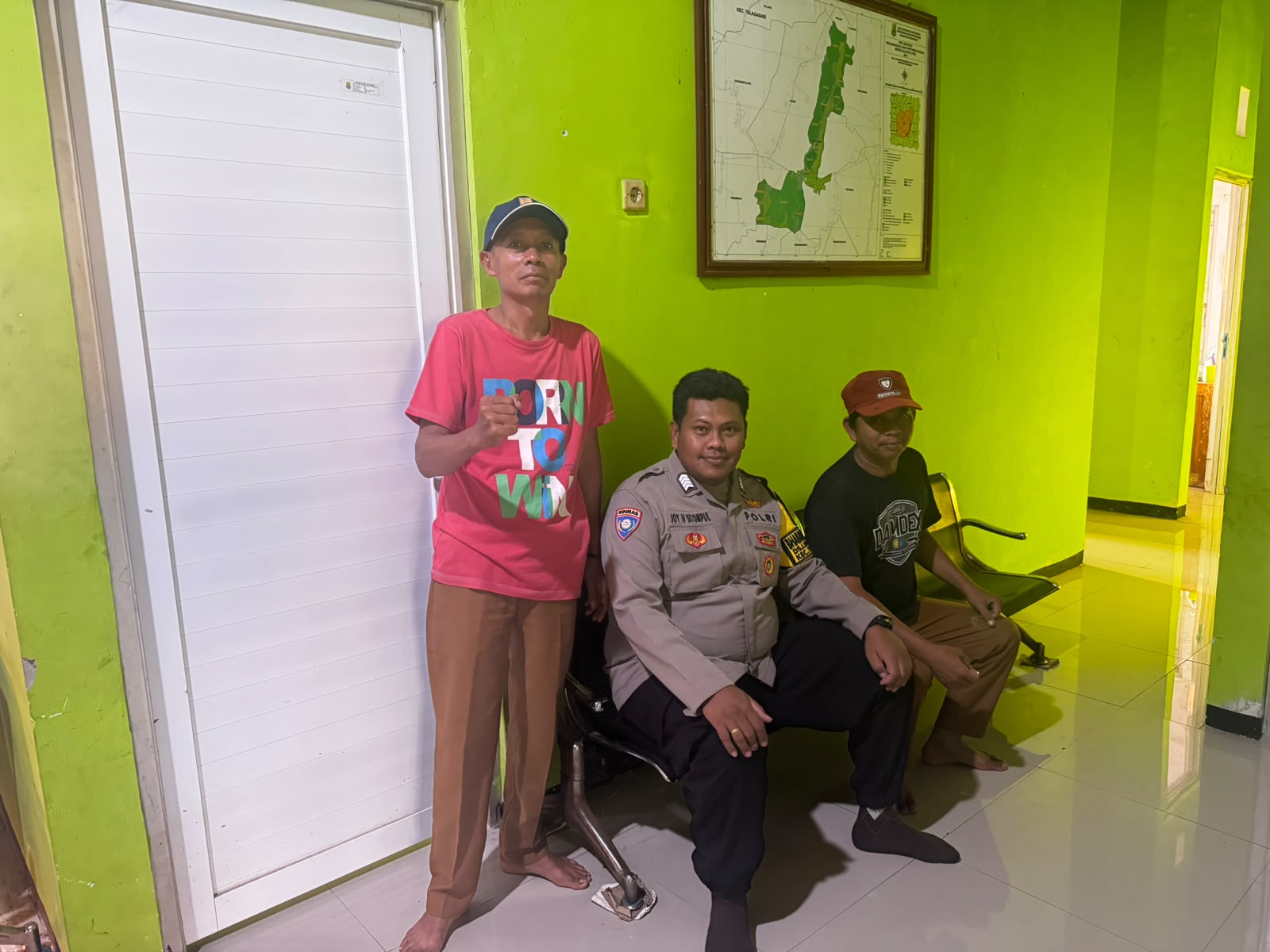 Bhabinkamtibmas Polsek Telagasari Ajak Warga Binaan Bersatu Cegah Kenakalan Remaja