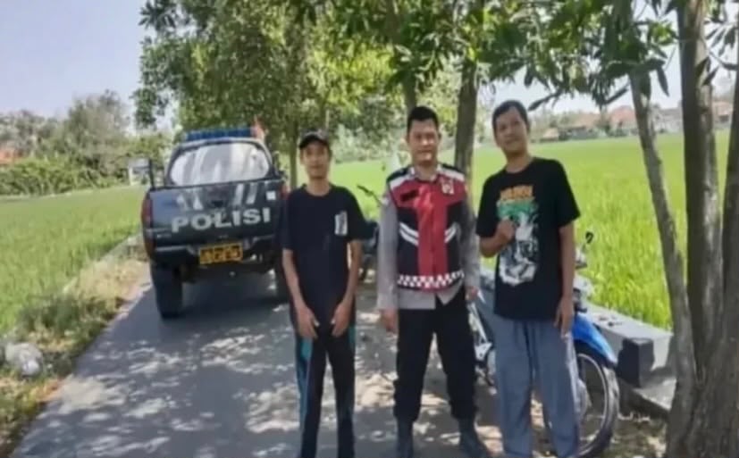 Kanit Sabhara Polsek Banyusari Melaksanakan Sosialisasikan Bahaya TPPO