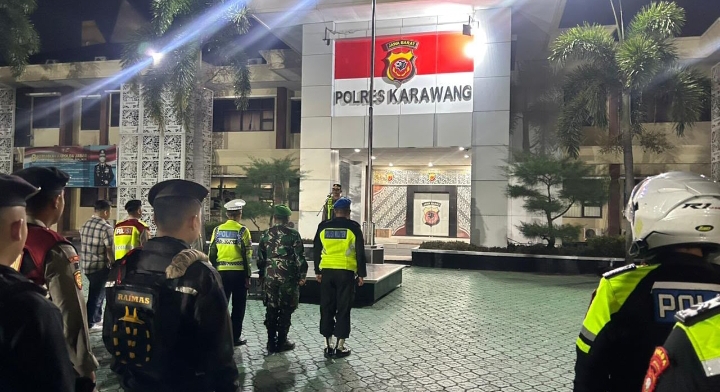 Polres Karawang Kerahkan 76 Personel dalam KRYD, Sasar Begal, Tawuran dan Kejahatan Jalanan
