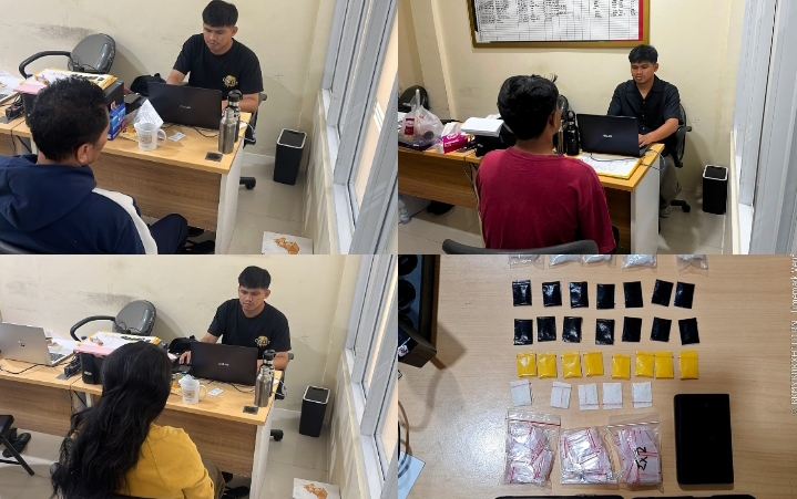 Kapolres Karawang libas supply chain sabu 110 gr Bekasi-Karawang.