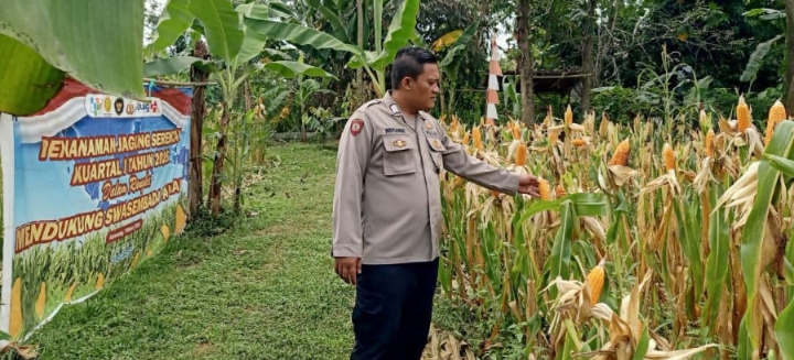 Polsek Telukjambe Barat Fokus Program Ketahanan Pangan Nasional 2026