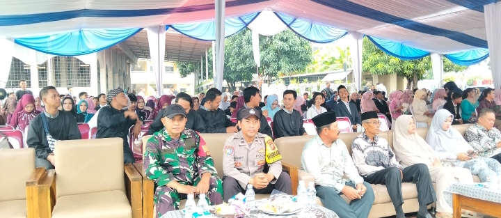 Personil Polsek Klari Hadiri Kegiatan Pelepasan Siswa Kelas XII SMK Sehati