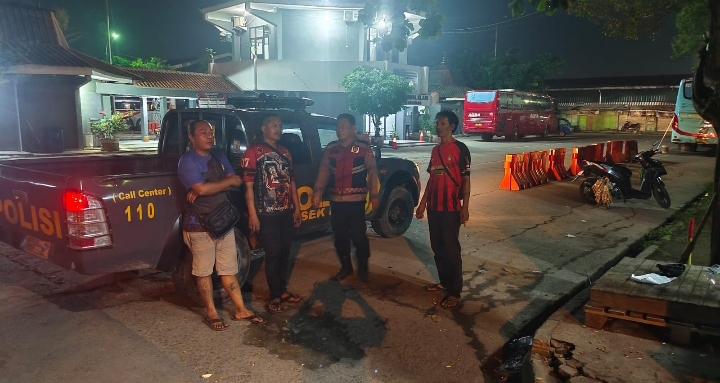Samapta Polsek Klari Patroli Blue Light Malam, Sasaran Terminal Klari