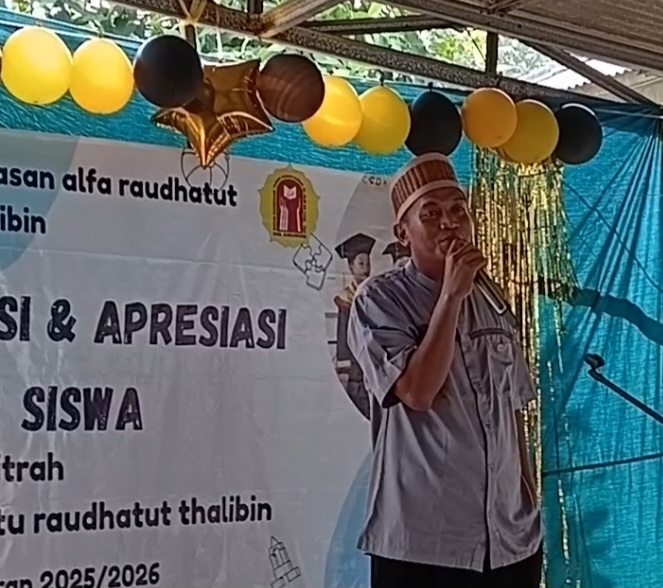 Perjuangan Lima Tahun Tanpa Gedung Sendiri,  Suasana Haru Warnai Kelulusan Angkatan V Yayasan Alfa Raudhatut Thalibin