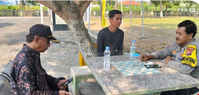 Aiptu Agus Suryana Sampaikan Nomor Lapor Pak Kapolres Ke Warga Dusun Calung