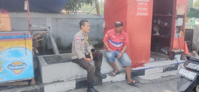 Bhabinkamtibmas Polsek Jatisari Lakukan Penyuluhan, Antisipasi Kenakalan Remaja