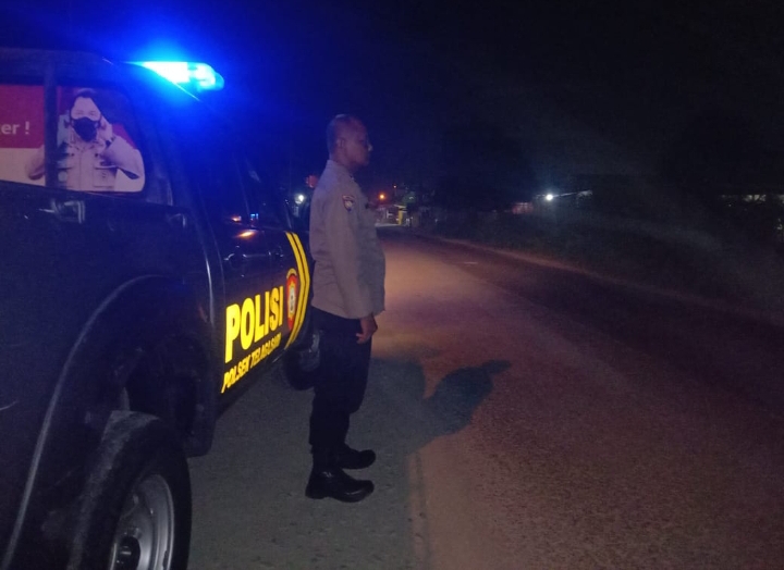Patroli Polsek Telagasari Susuri Pastikan Lingkungan Kondusif dengan Galakan Patroli Malam