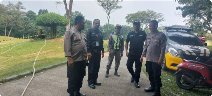 Polsek Telukjambe Barat Patroli dialog Sambangi Security Area Golf Lotus Lakes