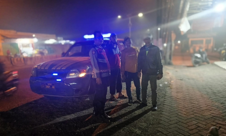 Patroli Blue Light Polsek Klari Dengan Sasaran Jalan Walahar